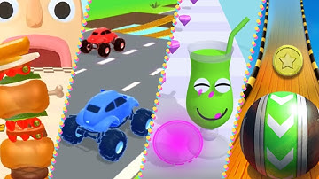 Shape Shifting | Sandwich Runner | Going Ball | Juice Run | GAMEPLAY