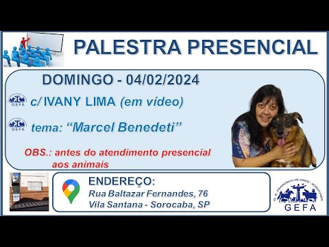 Assista: Palestra em Vídeo - c/ IVANY LIMA (04/02/2024)