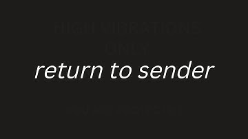 return to sender subliminal