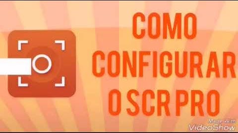 COMO CONFIGURAR O SCR PRO