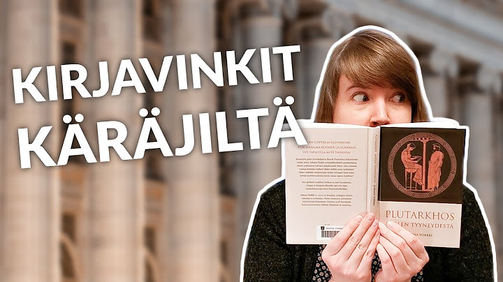 Luetaan kirjat joita Tytti Yli-Viikari kantoi kainalossaan