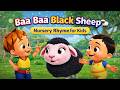 Baa Baa Black Sheep 🐑 | Nursery Rhyme for Kids (Sing Along!)
