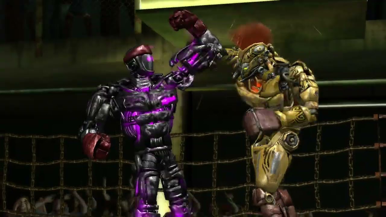REAL STEEL THE VIDEO GAME - ATOM vs MIDAS