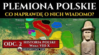 Plemiona Polskie - Kraj Lędzian, Państwo Wiślan, Polanie, Ślężanie i inne - Historia Polski odc. 2