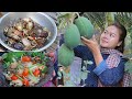 Trapping Crab Then Making Salted Crab for Preparing Green Papaya Salad with Raw Salted Crab Recipe