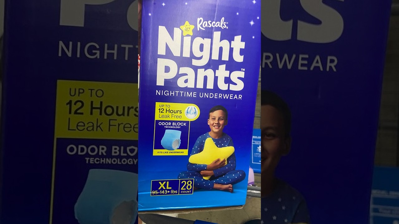 Rascals Night Pants With TMNT Designs! Newest Nighttime Underwear