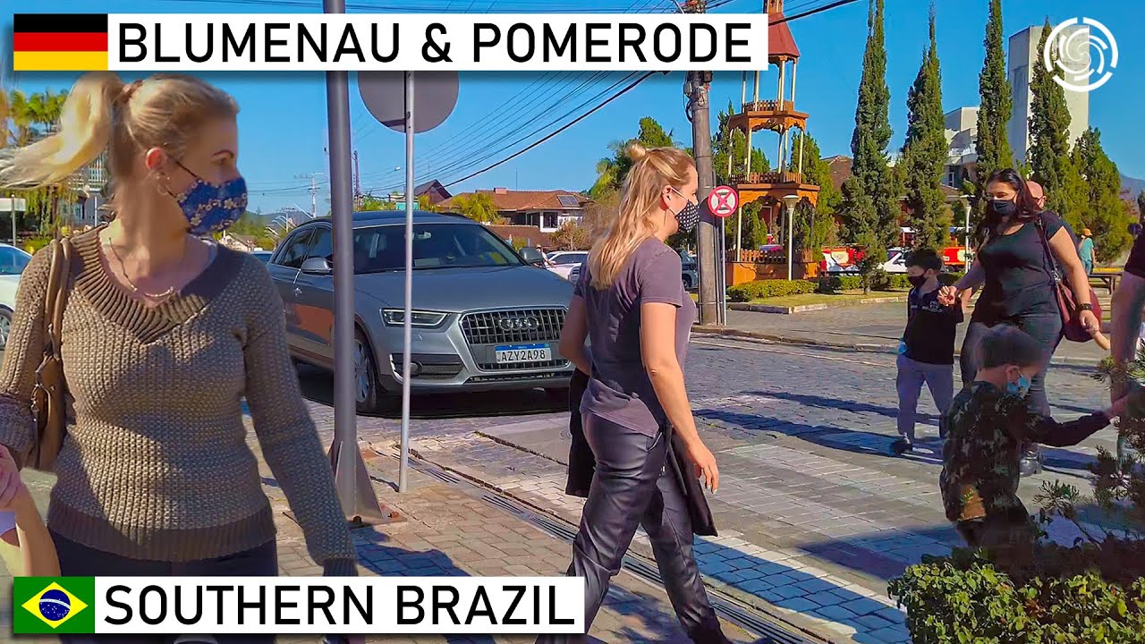 🇧🇷 Blumenau and Pomerode 🇩🇪 German Cities in Brazil | Southern Brazil |【4K】