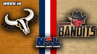 2024 NAL Week 10 -  Omaha Beef vs Sioux City Bandits