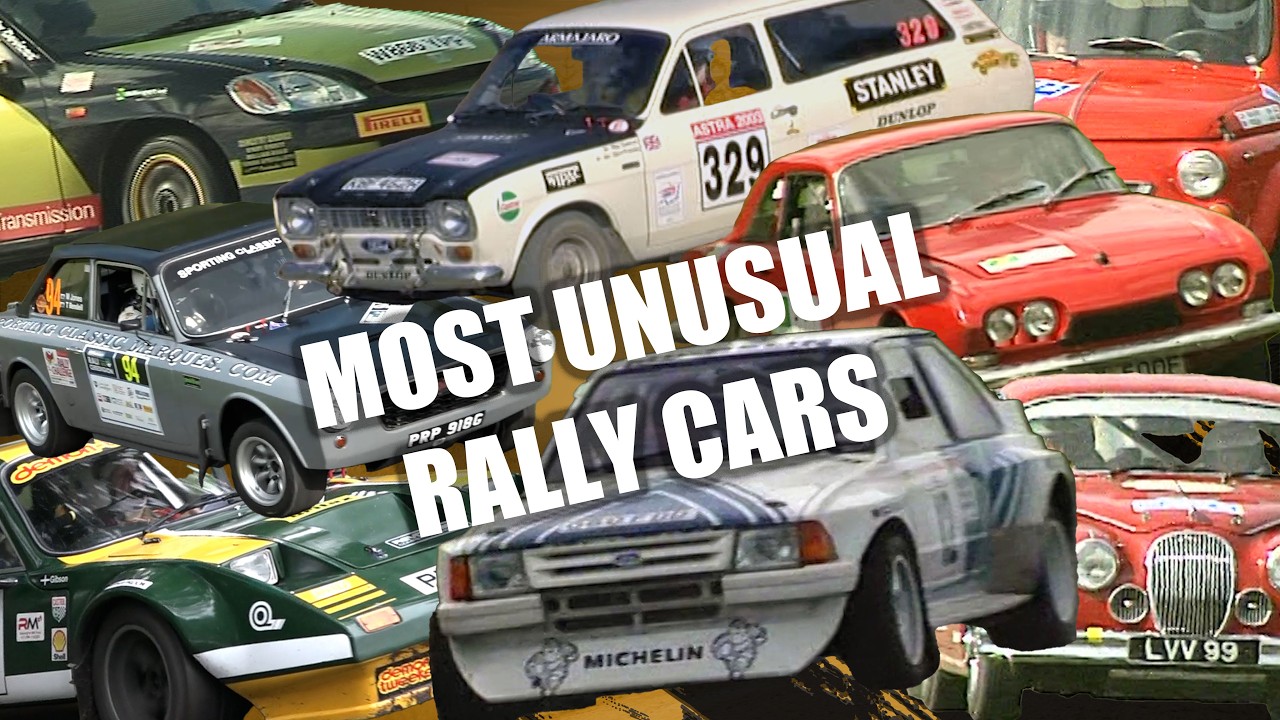 The Most Unusual & Unexpected Rally Cars of British Rallying!