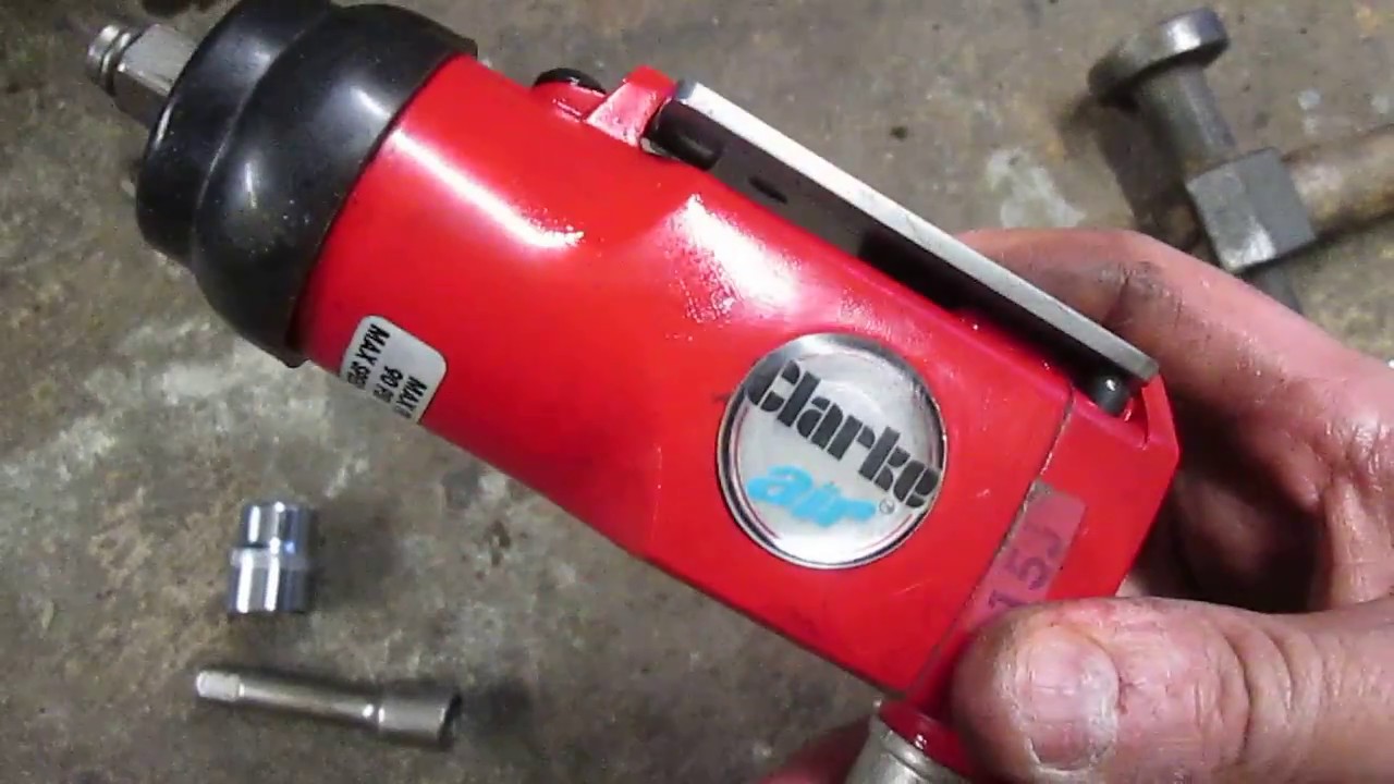 Clarke Butterfly Air Wrench CAT64 3/8" - YouTube