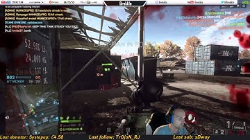 BF4: Twitch Highligh - 14 man MCOM destroyed