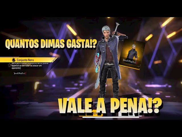 CONJUNTO NERO FREE FIRE 