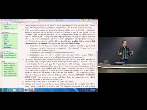 how to write an academic paper