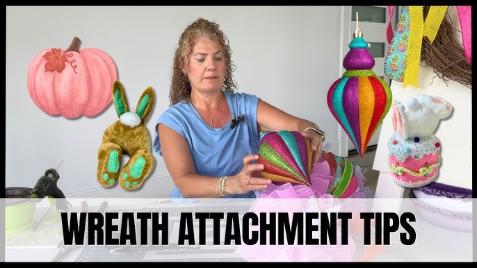 wheelchair wreath attachment method