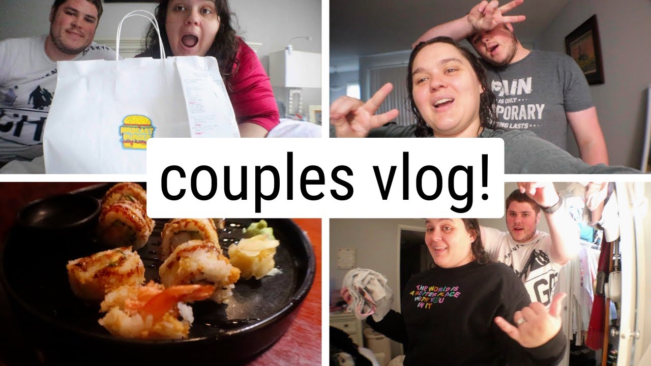 couples vlog: trying mr beast burger, vitamin d deficiency update, unboxing popflex active + more!