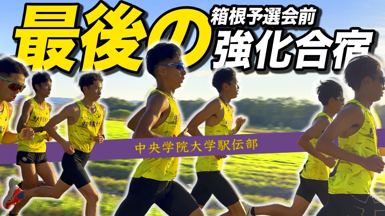 箱根予選会前最後の強化合宿！予選会に向けて前進中🔥【最後の夏合宿をチームで乗り越える】in北海道士別市