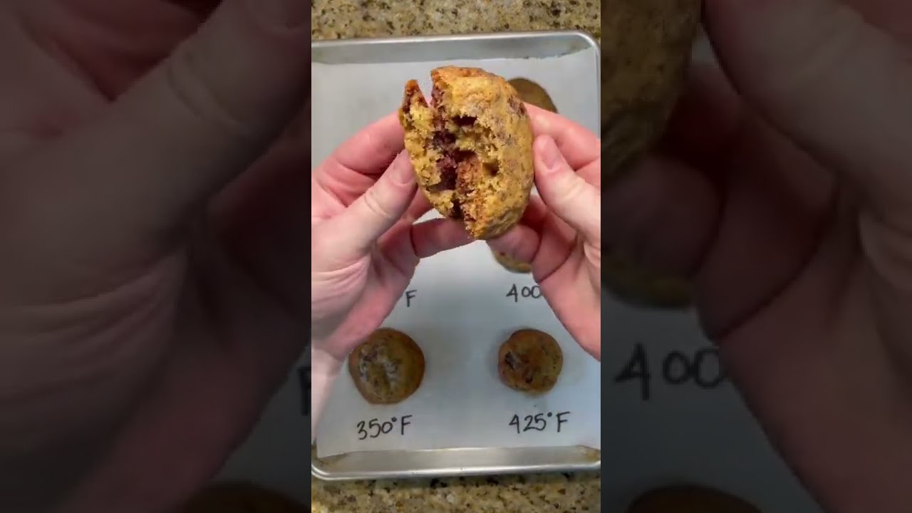 Adjust The Oven Temperature To Get Different Cookie Results