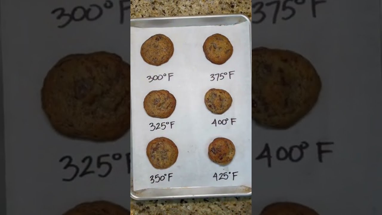 Adjust The Oven Temperature To Get Different Cookie Results