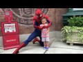 Meeting Spiderman