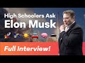 Hack Club AMA w/ Elon Musk