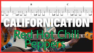 Red Hot Chili Peppers - Californication Bass Cover + Backing Track (No Bass)