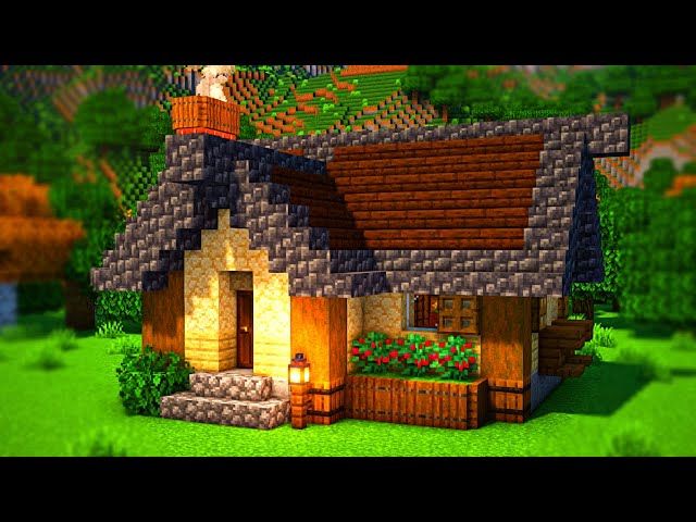 🏡 Minecraft Tutorial  Casa MEDIEVAL (DECORADA) ⚒️ 