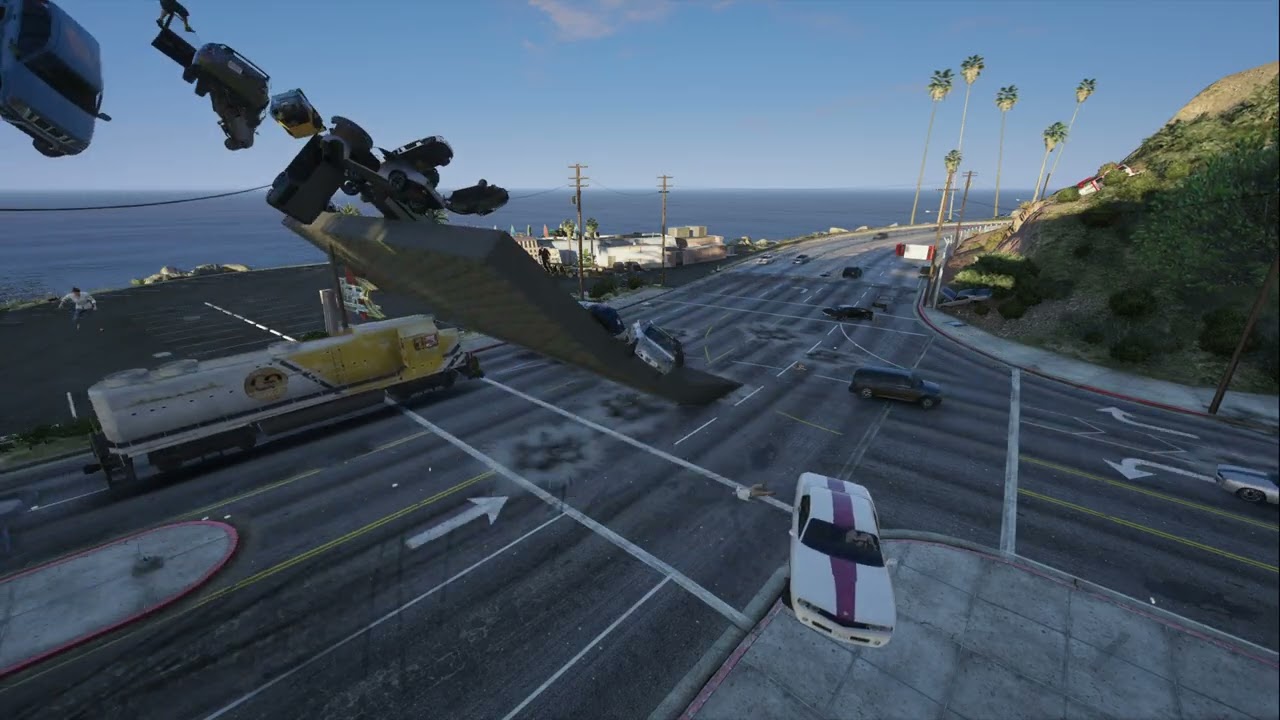 GTA 5 – I Let the Train Loose in Los Santos… Would You Try This Too?