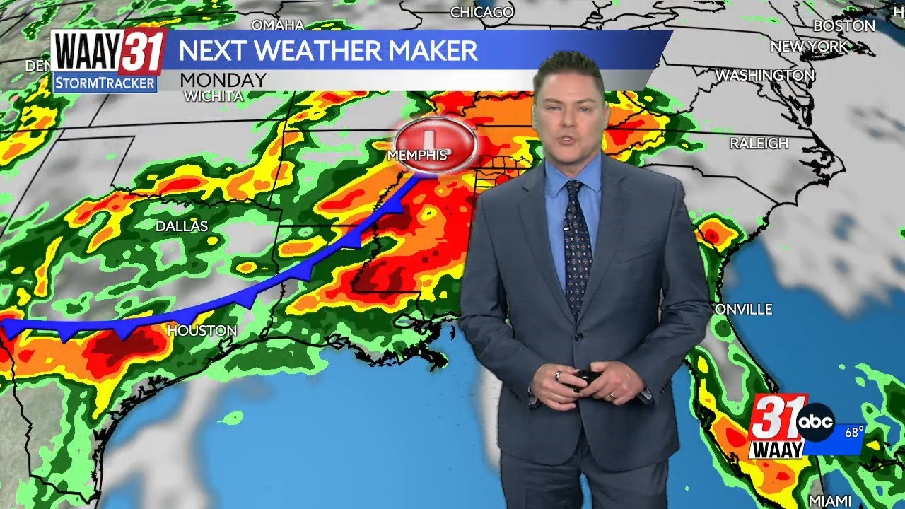 Tracking rain for the Memorial Day holiday weekend - YouTube