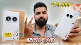 Nothing Phone 2a Flipkart Unit Unboxing - Misleading + Hype 🙄 by Geek Abhishek 15,466 views 2 months ago 8 minutes, 39 seconds