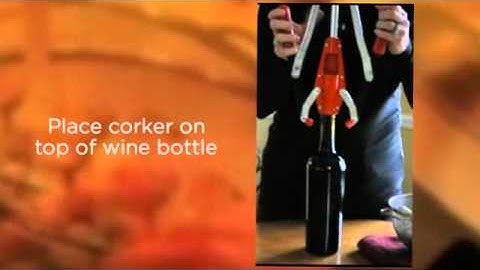 Double Lever Corker How to Use Video