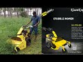 Kisan kraft stubble mower  for grass cutting nexgen farming machineries  8712137637