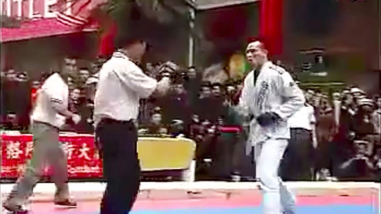 BJJ Fighter beats Yang Tai Chi Guy