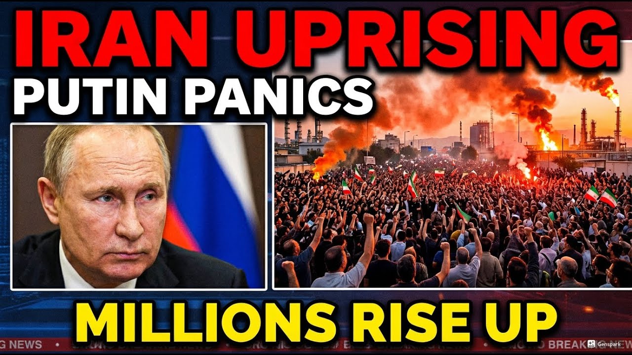Putin PANICS as Iran COLLAPSES Millions Seize Ports & Refineries  What Media Won't Tell