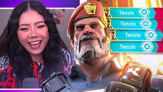 STOMPING IN MICKEY MOUSE ELO IN VALORANT RANKED TrulyTenzin