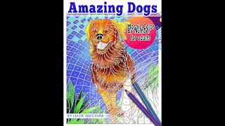 Amazing Dogs Color By Number Coloring Book - Color Questopia - FLIP THROUGH