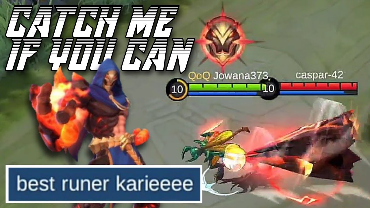 VERY INTENSE FIGHT! CATCH ME IF YOU CAN. | MLBB