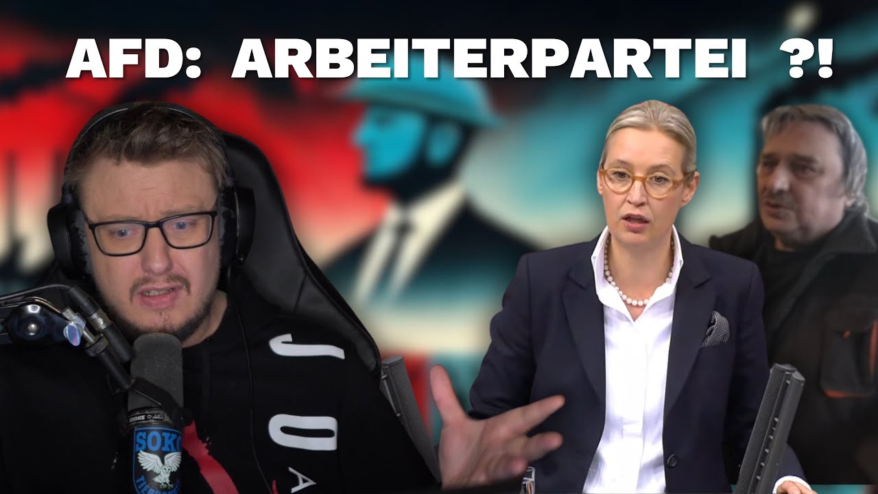 AFD jetzt eine ARBEITERPARTEI ?? | Dekarldent reagiert auf @monitor_ard ...