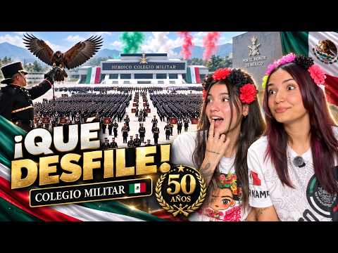 WHAT A PARADE! 😱🇲🇽 50 years of the HEROIC MILITARY ACADEMY in Tlalpan #Mexico #MilitaryAcademy