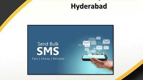 Bulk SMS Gateway Provider In Hyderabad, SMS Gateway India – SMSjosh