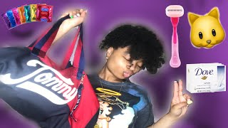 SPEND THE NIGHT BAG 101: What You Need For Bae House | Pack With Me
