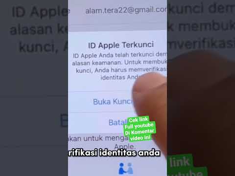 Video: Mengapa ID Apple saya dikunci karena alasan keamanan?