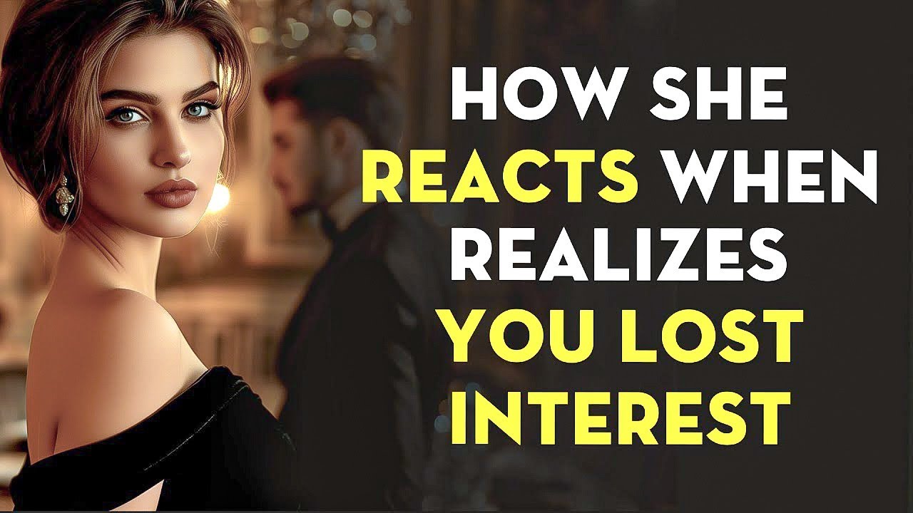 Как женщина реагирует, когда понимает, что вы потеряли к ней интерес | Стоицизм - Стоическая моти...
