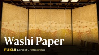 Fukui: Land of Craftmanship ~Washi Paper~ by JIBTV - Japan International Broadcasting 86 views 1 month ago 9 minutes, 32 seconds