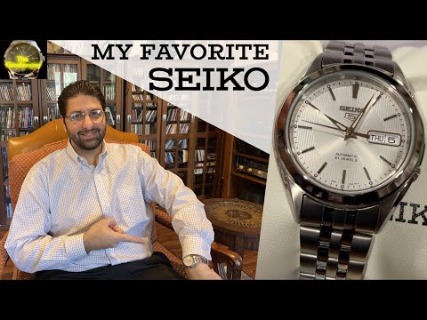 Seiko 5 Automatic Silver Dial Men's Watch (SNKL15) Review | Almost Perfect!