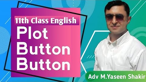 BUTTON BUTTON | Plot | English Class 11-Fsc, FA | First Lesson of Book 1