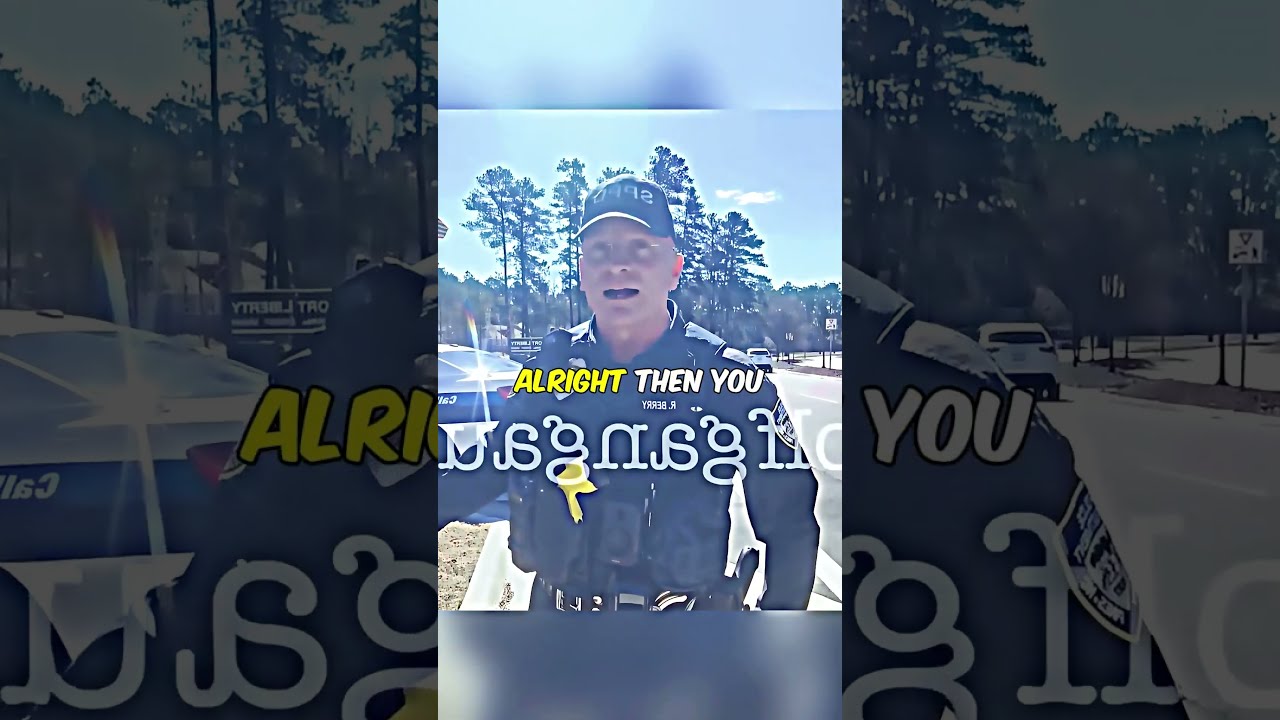 Cop Gets Triggered When Man Tells Him How To Do His Job Shorts Audit Cops Police