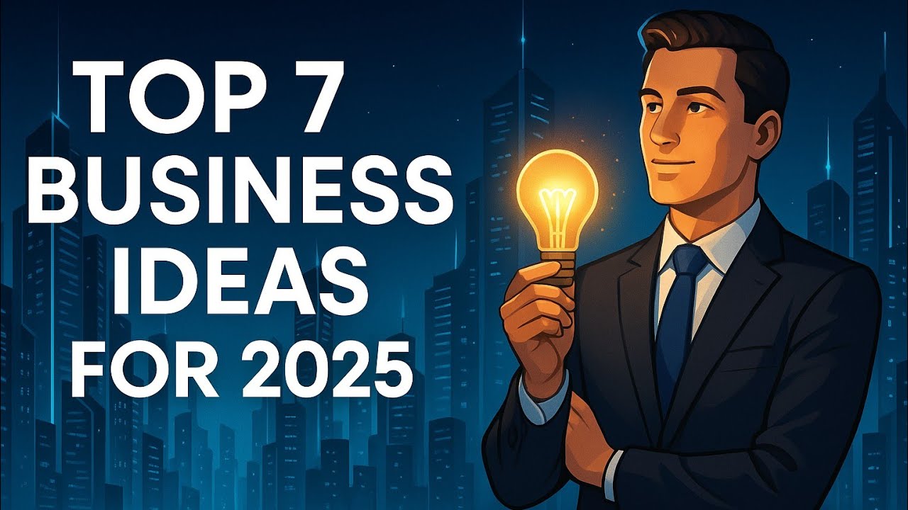 Top 7 Genius Business Ideas to Start in 2025 | Future Trends for Entrepreneurs