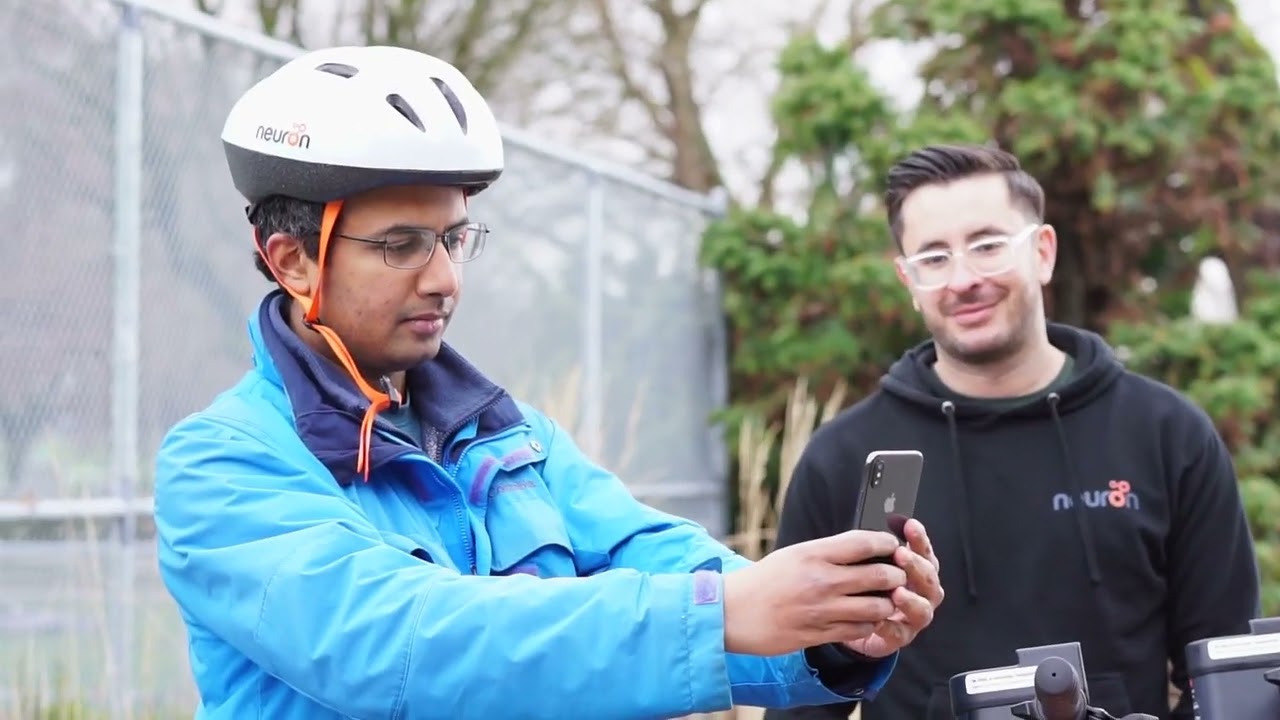 Demo day with Neuron E-scooters | Micromobility Trials Canada