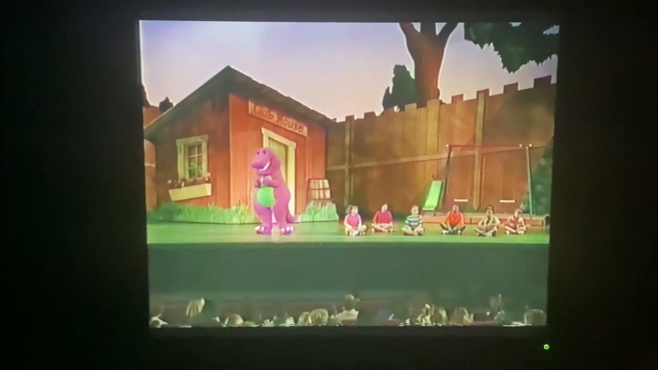 Barney friends barney kids and the green grass grows all around song