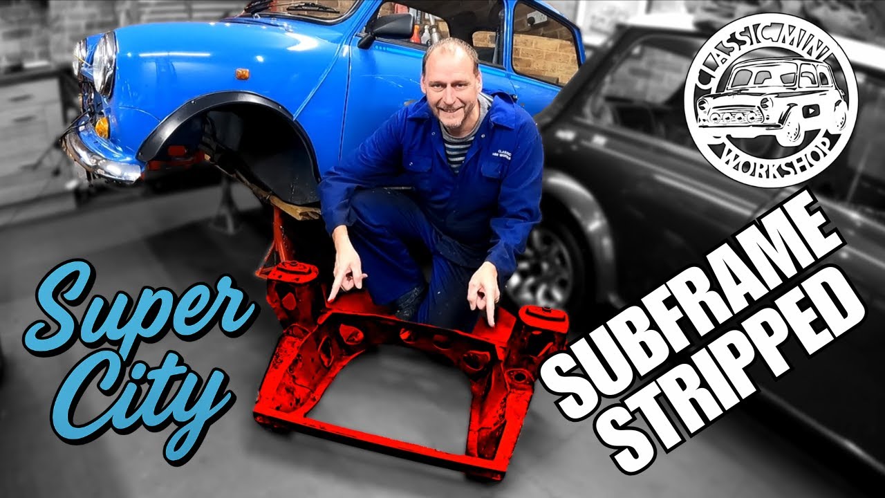 Разборка переднего подрамника Classic Mini! Полная разборка в режиме реального времени и советы